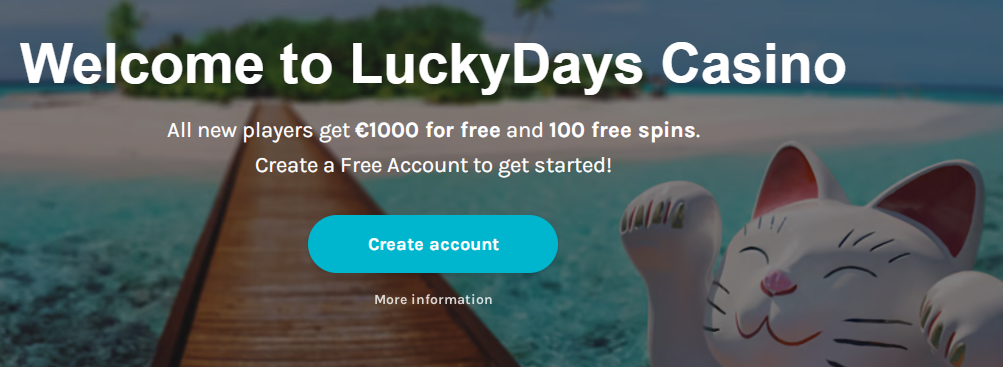 Lucky Days Online Casino 1