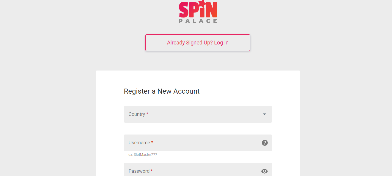 Spin Palace online casino 2